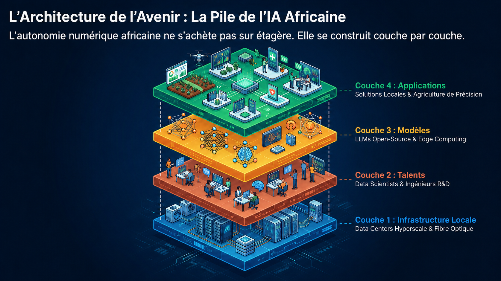 Pile IA africaine pour une architecture souveraine